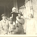 Dad, with his Aunt Kate, Aunt Helen and Uncle Pete, c.1918.