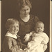 Carl, Ann and Doris Grossenbach, about 1918