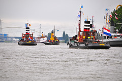 Dordt in Stoom 2012 – Steam tugs Dockyard V & IX and Scheelenkuhlen