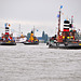 Dordt in Stoom 2012 – Steam tugs Dockyard V & IX and Scheelenkuhlen