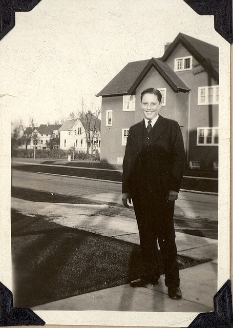 Dad, about 14.