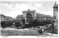 Old postcards of Budapest – East Station