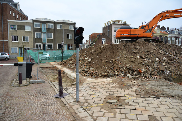 Demolition of the Van der Klaauw Laboratory