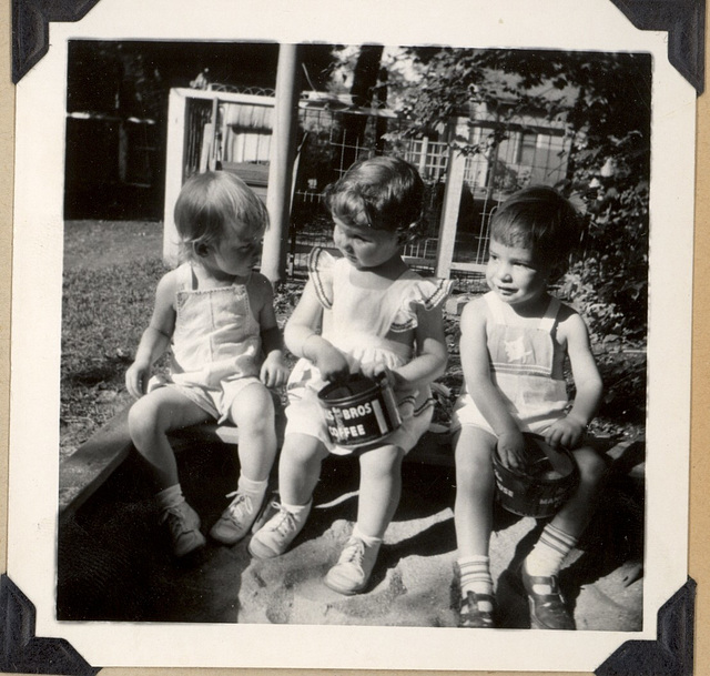 Karen, Joanne and Ricky, c. 1950