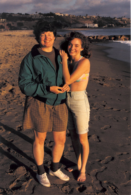February Afternoon at Doheny Beach, 1991