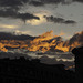 Lueurs du soir sur la place Neuve (Genève)