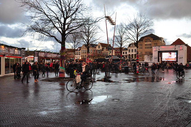 The Beestenmarkt – venue of the Glazen Huis/Serious Request