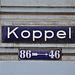 Hamburg-St. Georg – Enamel street sign