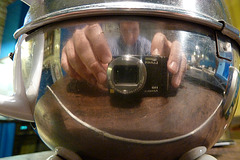 Self portrait of the Panasonic Lumix DMC-TZ10