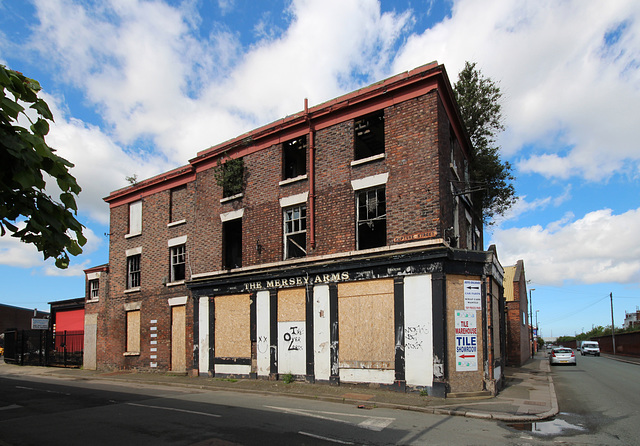 Mersey Arms Pub, Neptune Street and Corporation Road, Birkehead