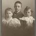 Grossenbach siblings, Johanna (Kate), Rudolph, and Paul (Pete), c. 1896