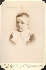 Grandpa Rudy, 4 yrs. old, 1892