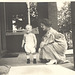 Carl and his mother, Anna Grossenbach, 1917