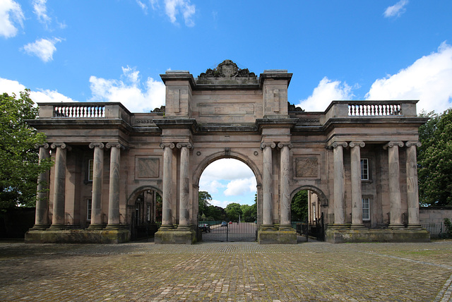 Entrance to Birkenhead Park, Wirral