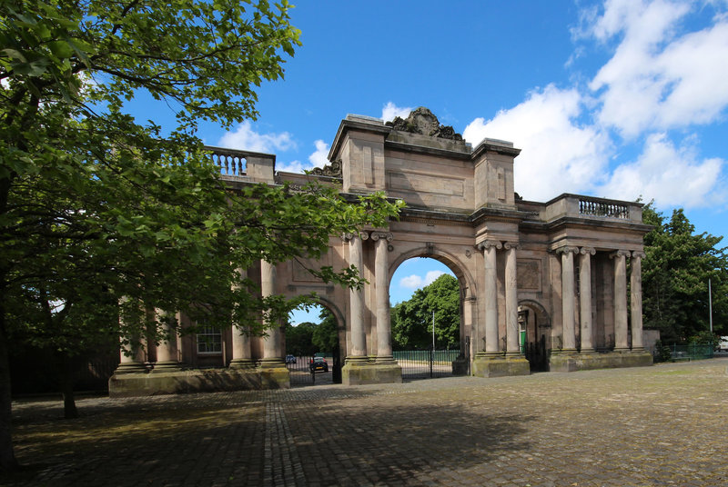 Entrance to Birkenhead Park, Wirral