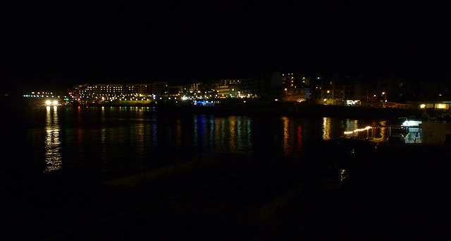 St. Paul's Bay at Night