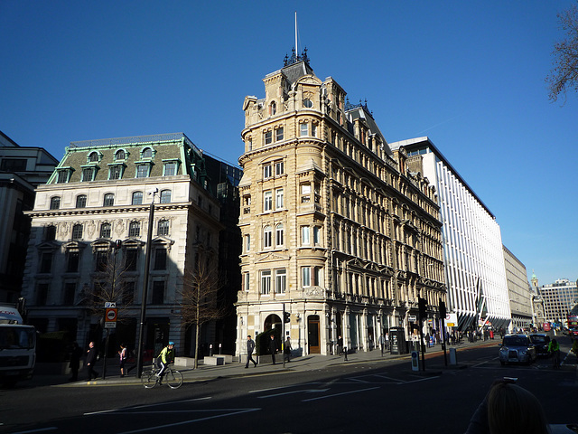 Corner of Newgate Street and Old Bailey