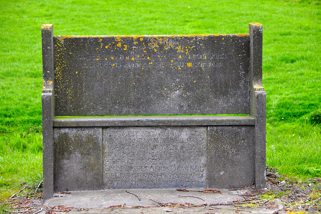 Monument for the lost village of Jacobswoude