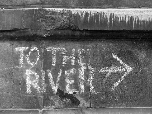 To the river