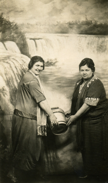 Holding a Bucket Under Niagara Falls