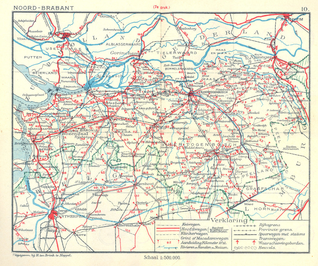 The Netherlands in 1914 – Noord-Brabant