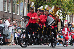 Leidens Ontzet 2011 – Parade – 't Brabants Fietsharmonisch Orkest