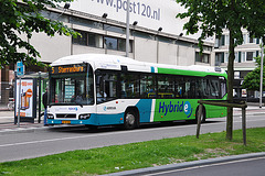 2011 Volvo 7700 bus on service on line 5 in Dordrecht