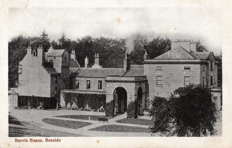 Durris House, Aberdeenshire (right hand section now demolished)