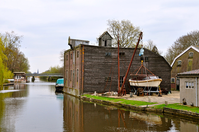 Old shipyard near Rijnsaterwoude