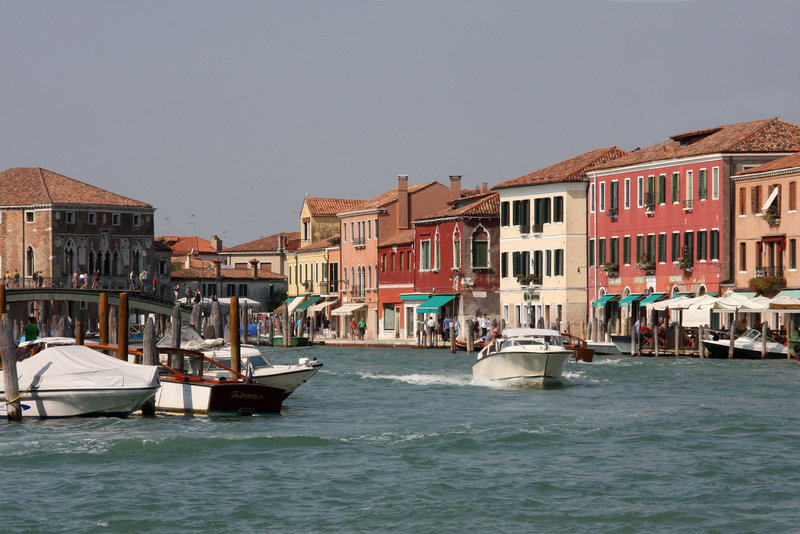 The "road" into Murano