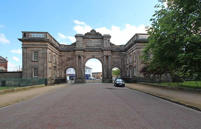 Entrance to Birkenhead Park, Wirral