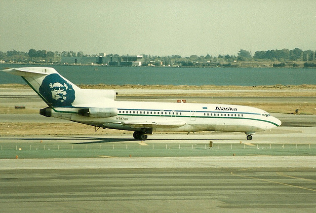 N797AS B727-90C Alaska Airlines