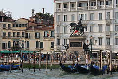 The crowds in Venice