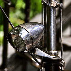Gazelle bike – Miller headlight