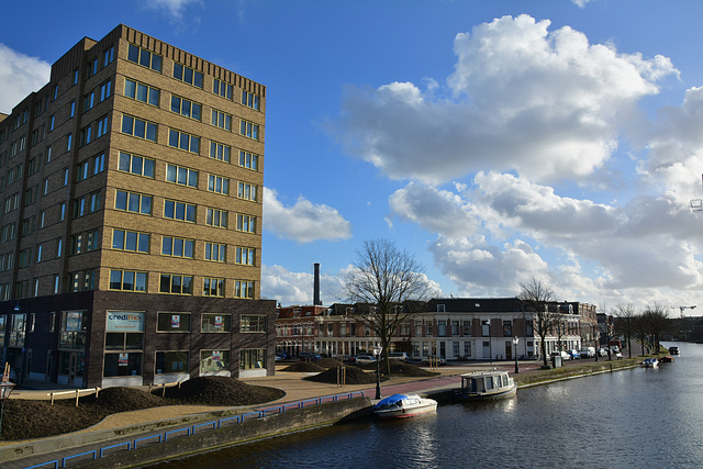 View of the Haarlemmerweg and the Haarlem Tow Canal