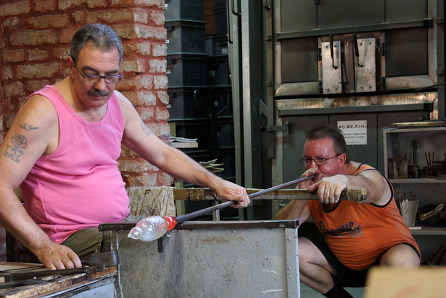 Making a glass shade - Step 2