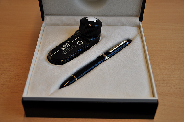 My new fountain pen – Mont Blanc Meisterstück 149