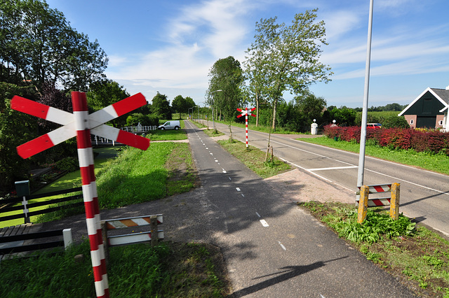 Travelling with the steam tram from Hoorn to Medemblik