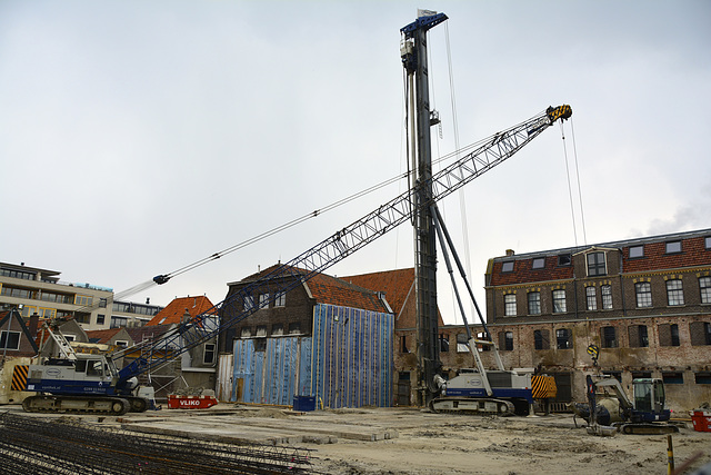 Building works for music centre De Nobel