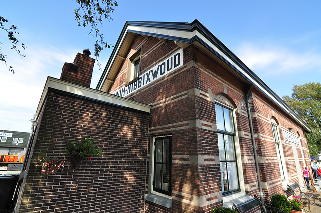 Travelling with the steam tram from Hoorn to Medemblik