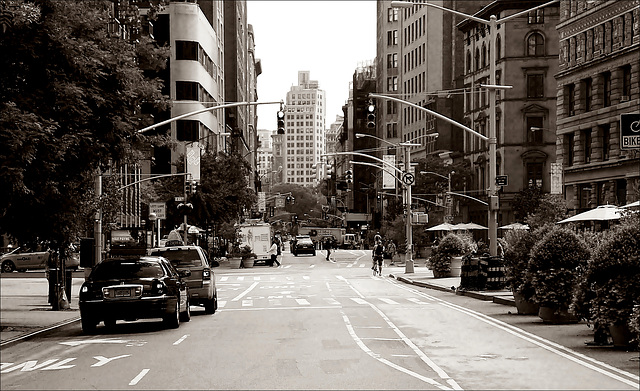 New York street