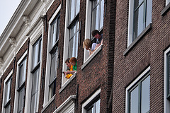The Relief of Leiden – People watching the parade