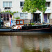 Ship in the harbour of Leiden