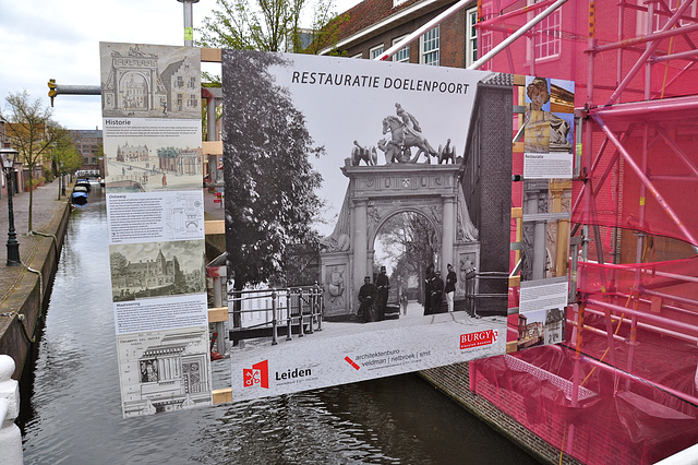 The restoration of the Doelenpoort