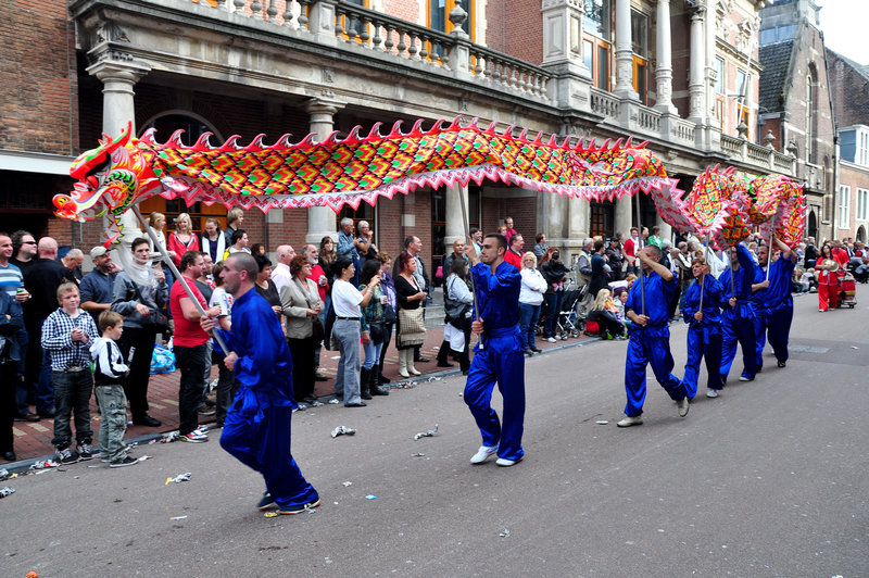 The Relief of Leiden – Chinese dragon