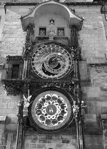 Prague X10 Astronomical Clock 1 mono