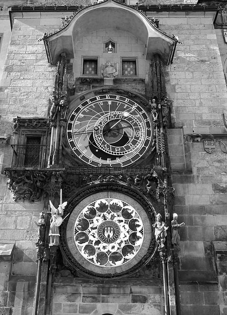 Prague X10 Astronomical Clock 1 mono