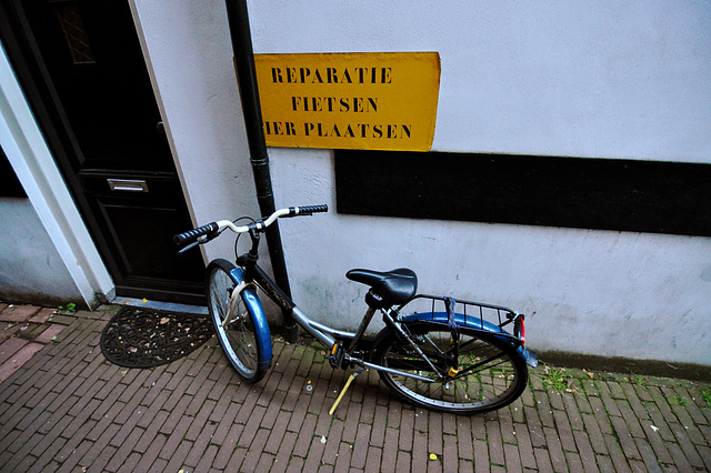 Place your bikes for repair here