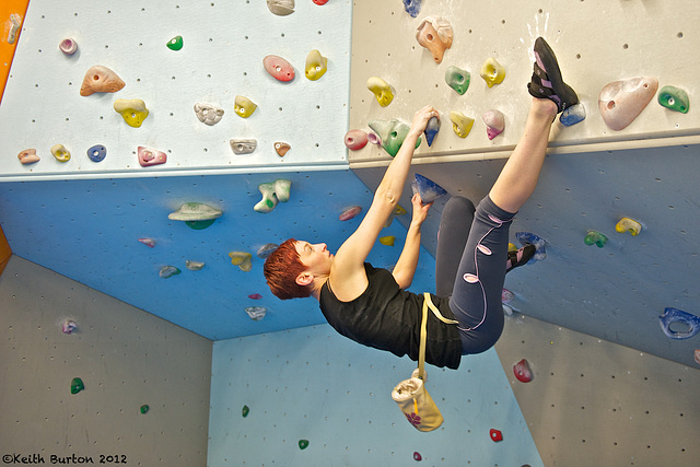 Cara at The Quay Climbing Centre Exeter