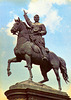 Old postcards of Kiev – Monument to Nikolai Shchors 1954